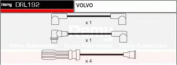 VOLVO 270898 Комплект дротів запалювання