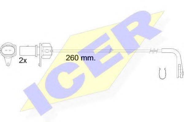 ICER 610545EC Сигналізатор, знос гальмівних колодок