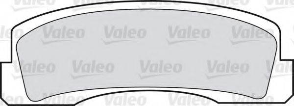 VALEO 301389 Комплект гальмівних колодок, дискове гальмо