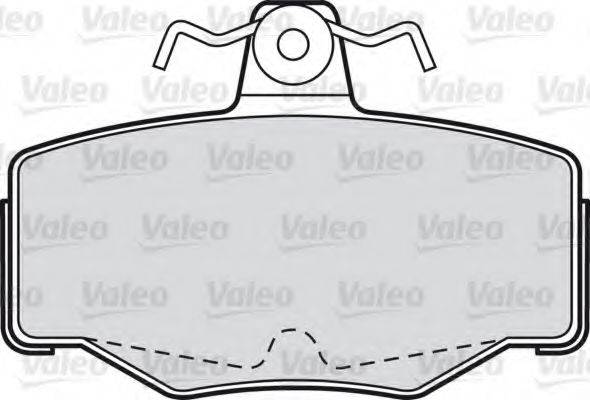 VALEO 301057 Комплект гальмівних колодок, дискове гальмо
