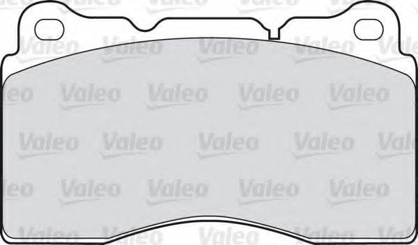 VALEO 598919 Комплект гальмівних колодок, дискове гальмо