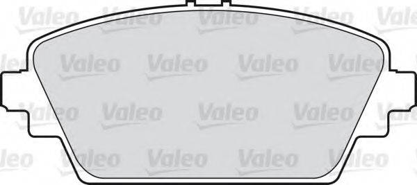 VALEO 301436 Комплект гальмівних колодок, дискове гальмо