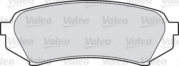 VALEO 301865 Комплект гальмівних колодок, дискове гальмо