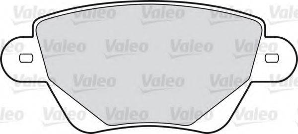 VALEO 301434 Комплект гальмівних колодок, дискове гальмо