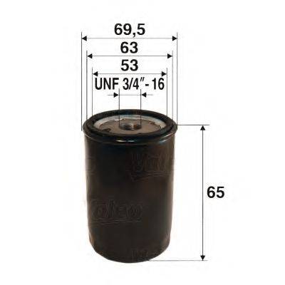 SUZUKI 16510-60B00 Масляний фільтр