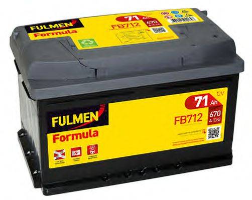 FULMEN FB712 Стартерна акумуляторна батарея; Стартерна акумуляторна батарея