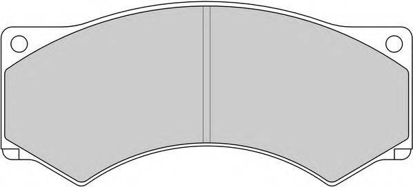 DURON 29017 Комплект гальмівних колодок, дискове гальмо