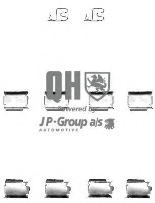 JP GROUP 1263650319 Комплектуючі, колодки дискового гальма