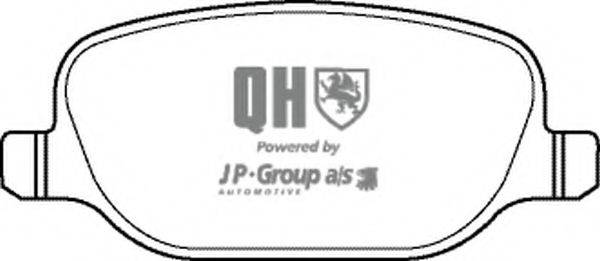 JP GROUP 3063700219 Комплект гальмівних колодок, дискове гальмо