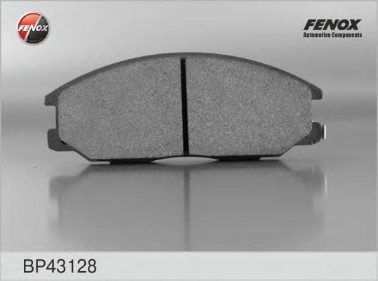 FENOX 23571 Комплект гальмівних колодок, дискове гальмо