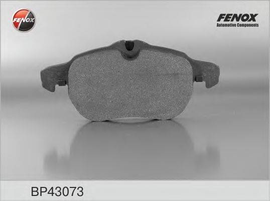 FENOX BP43073 Комплект гальмівних колодок, дискове гальмо