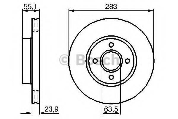 LPR F1461V гальмівний диск