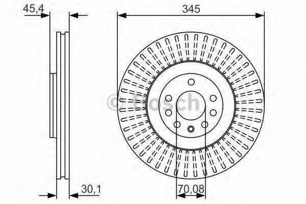 SAAB 569154 гальмівний диск