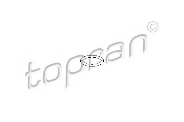 TOPRAN 207050 Кільце ущільнювача, різьбова пр