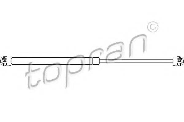 TOPRAN 207738 Газова пружина, кришка багажника