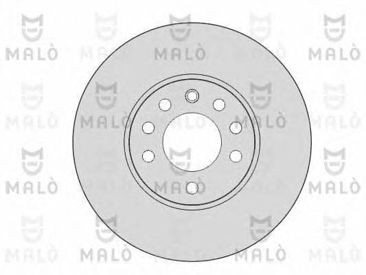 MALO 1110077 гальмівний диск