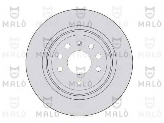 MALO 1110078 гальмівний диск