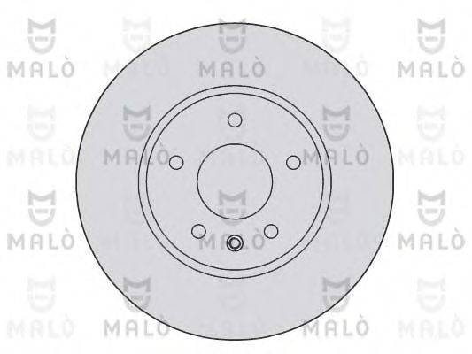 MALO 1110128 гальмівний диск