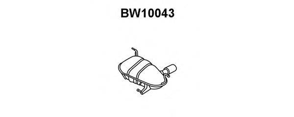 BMW 18100392915 Глушник вихлопних газів кінцевий