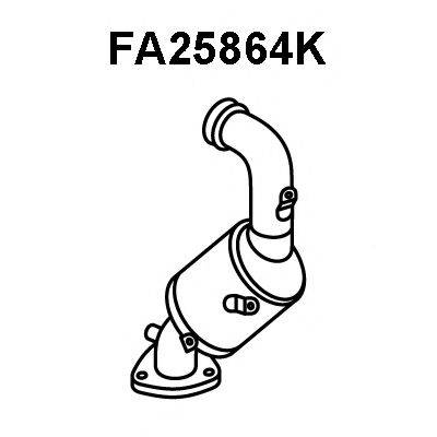 ALFAROME/FIAT/LANCI 55187600 Каталізатор