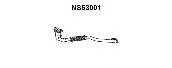 NISSAN 200200N661 Труба вихлопного газу