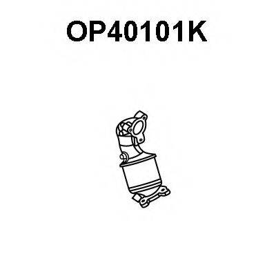 OPEL 850198 Каталізатор