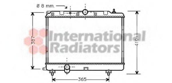 ROV/TRI/JAG/AUS/MG GRD1076 Радіатор, охолодження двигуна