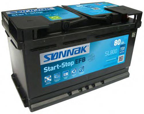 SONNAK SL800 Стартерна акумуляторна батарея; Стартерна акумуляторна батарея
