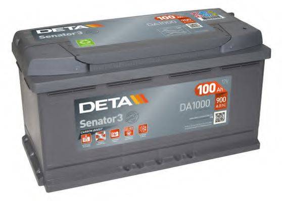 DETA 600 38 Стартерна акумуляторна батарея; Стартерна акумуляторна батарея