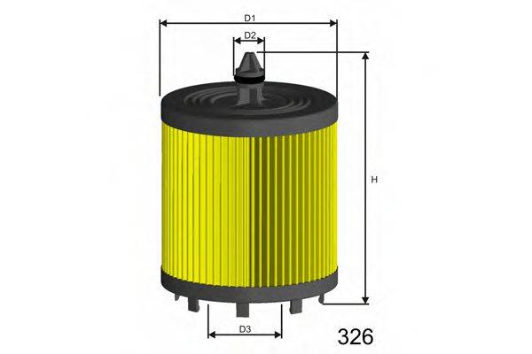MISFAT L024 Масляний фільтр