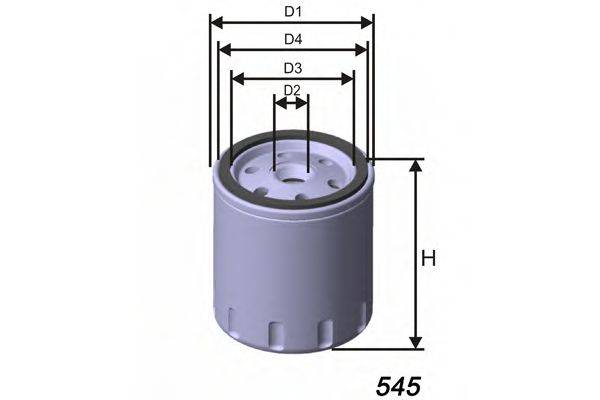 MISFAT Z130C Масляний фільтр