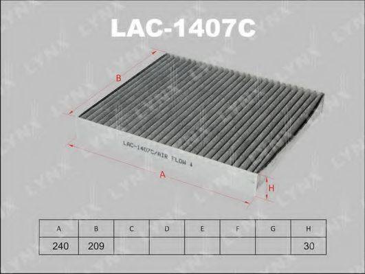 LYNXAUTO LAC1407C Фільтр, повітря у внутрішньому просторі