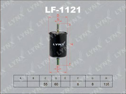LYNXAUTO LF1121 Паливний фільтр