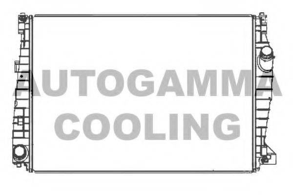AUTOGAMMA 103715 Радіатор, охолодження двигуна