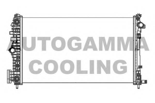 AUTOGAMMA 105321 Радіатор, охолодження двигуна