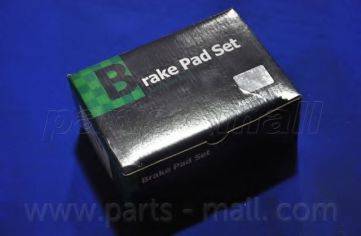 PARTS-MALL PKB005 Комплект гальмівних колодок, дискове гальмо