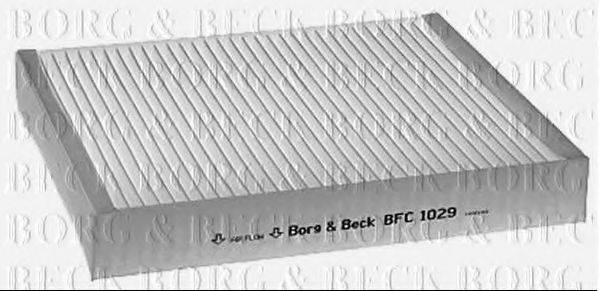 BORG & BECK BFC1029 Фільтр, повітря у внутрішньому просторі