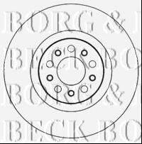BORG & BECK BBD6011S гальмівний диск
