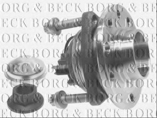 BORG & BECK BWK1067 Комплект підшипника маточини колеса