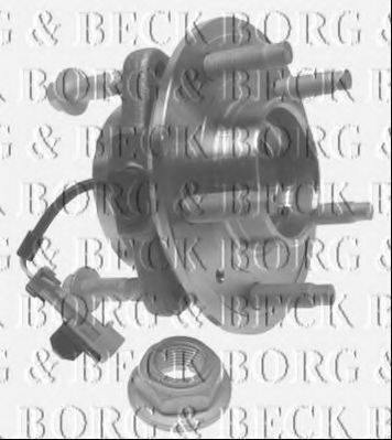 BORG & BECK BWK1192 Комплект підшипника маточини колеса