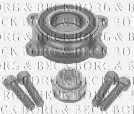 BORG & BECK BWK1231 Комплект підшипника маточини колеса