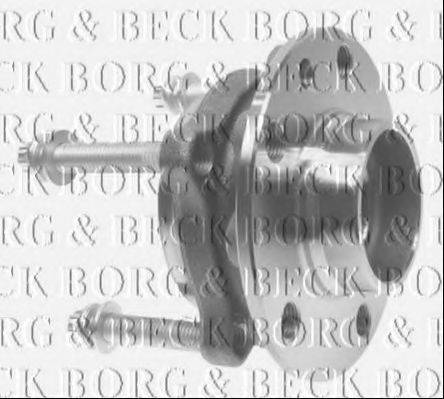 BORG & BECK BWK1123 Комплект підшипника маточини колеса