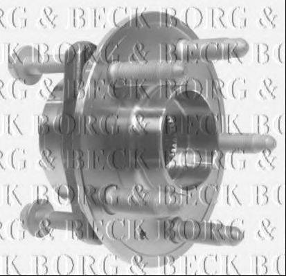 BORG & BECK BWK1166 Комплект підшипника маточини колеса