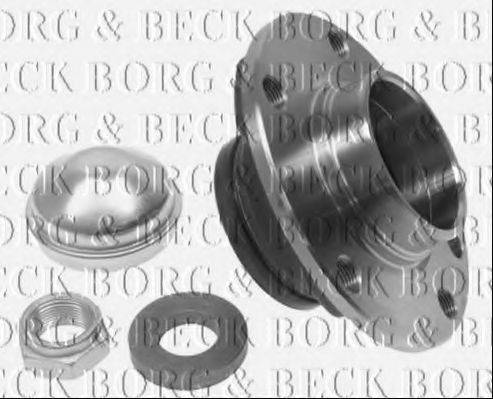 BORG & BECK BWK1251 Комплект підшипника маточини колеса
