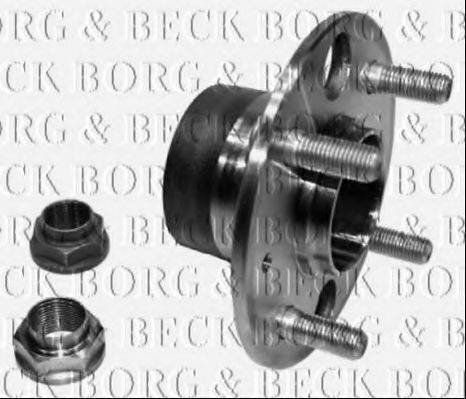BORG & BECK BWK652 Комплект підшипника маточини колеса