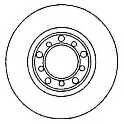 OPEL 569201 гальмівний диск