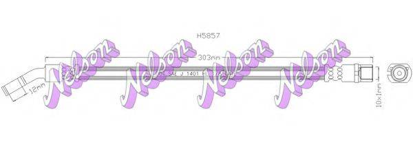 BROVEX-NELSON H5857 Гальмівний шланг