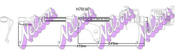 BROVEX-NELSON H7014Q Гальмівний шланг