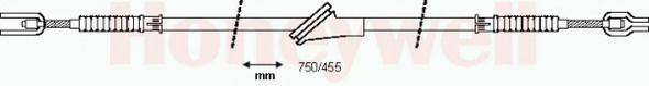 SEIM 402430 Трос, стоянкова гальмівна система