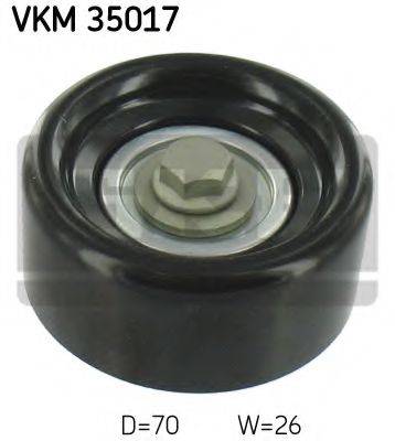 SKF VKM35017 Паразитний / провідний ролик, полікліновий ремінь